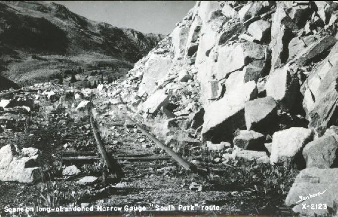 Abandoned Narrow Gauge South Park Route