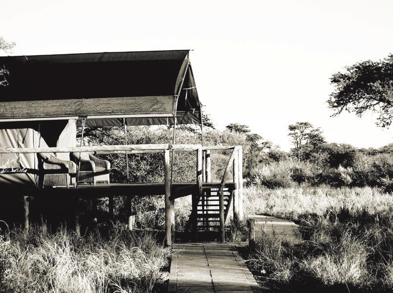 Accommodation FULLY INCLUSIVE PACKAGES Safari Tented accommodation R1 790 pppn