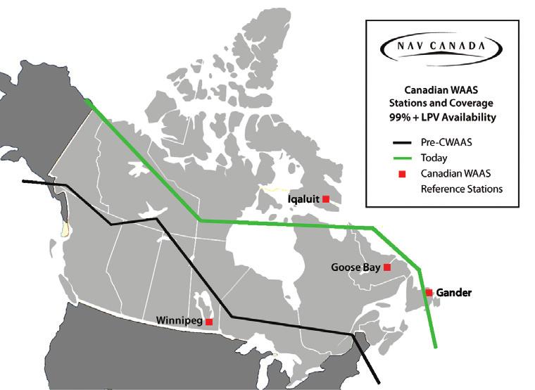 Volume 2, Issue 4 Special Feature: WAAS Defined Canada RNAV LPV Gets a Boost By Jeff Cochrane, Manager CNS Service Design, NAV CANADA Aircraft operators around the world have been using the U.S. military s satellite-based Global Positioning System (GPS) for over a decade.