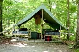 Campsite Reservation Policy In an effort to provide the most comfortable living conditions for our troops while they are at Camp Mack Morris, and to help reduce overcrowding in campsites, West