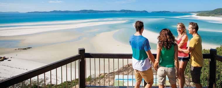 The crystal clear waters and pristine white silica sand of Whitehaven stretch for over seven kilometres along Whitsunday Island, the largest of the 74 islands in the Whitsunday Islands National Park.