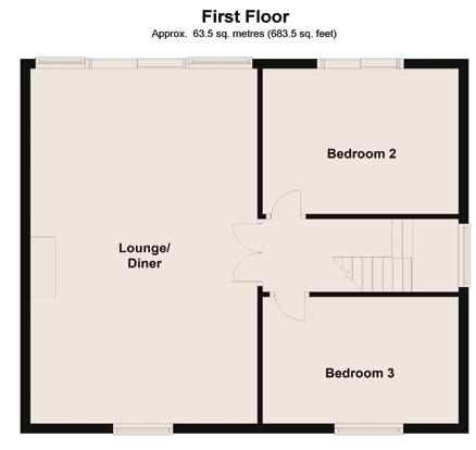 08m) Bedroom 3: 12 9 x 8 7 (3.89m x 2.62m) exterior Rear Garden Side Garden Driveway Garage: 18 4 x 10 0 (5.59m x 3.05m) Store Room: 18 5 x 5 5 (5.62m x 1.