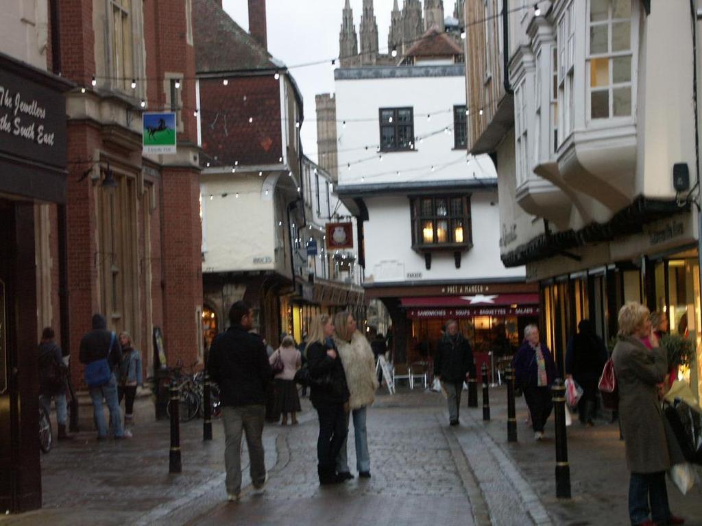 Journey s end: Canterbury, as a city both