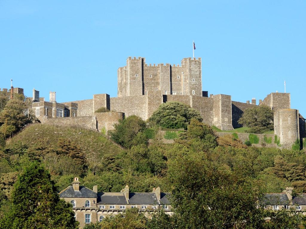 Dover Castle was in military use for well over