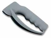 Dull knife blades can be honed or re-sharpened with a sharpening steel. 1.