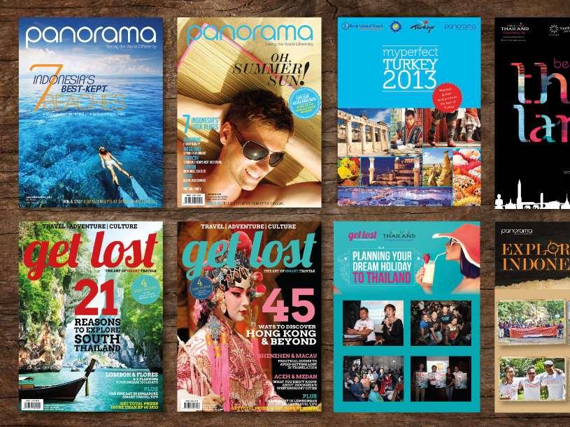 Publishing Products & Services Magazines Directory/Guide Book Publisher Internal Publication Provider Media Representative Website Publisher Panorama Publication publishes bi-monthly travel magazines