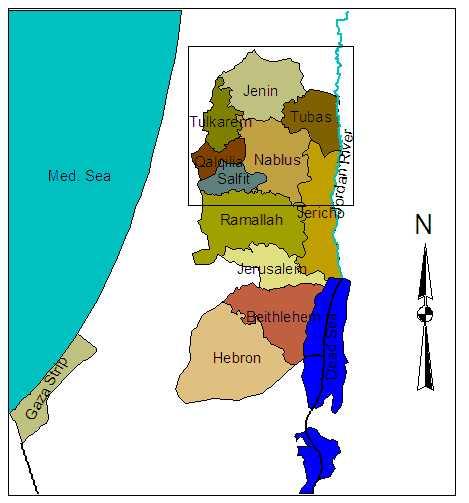 Brief Description of Northern the West Bank 1.