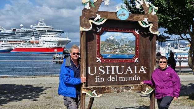 Finally after too much waiting in Ushuaia, our ship came in and we were able to board her for our