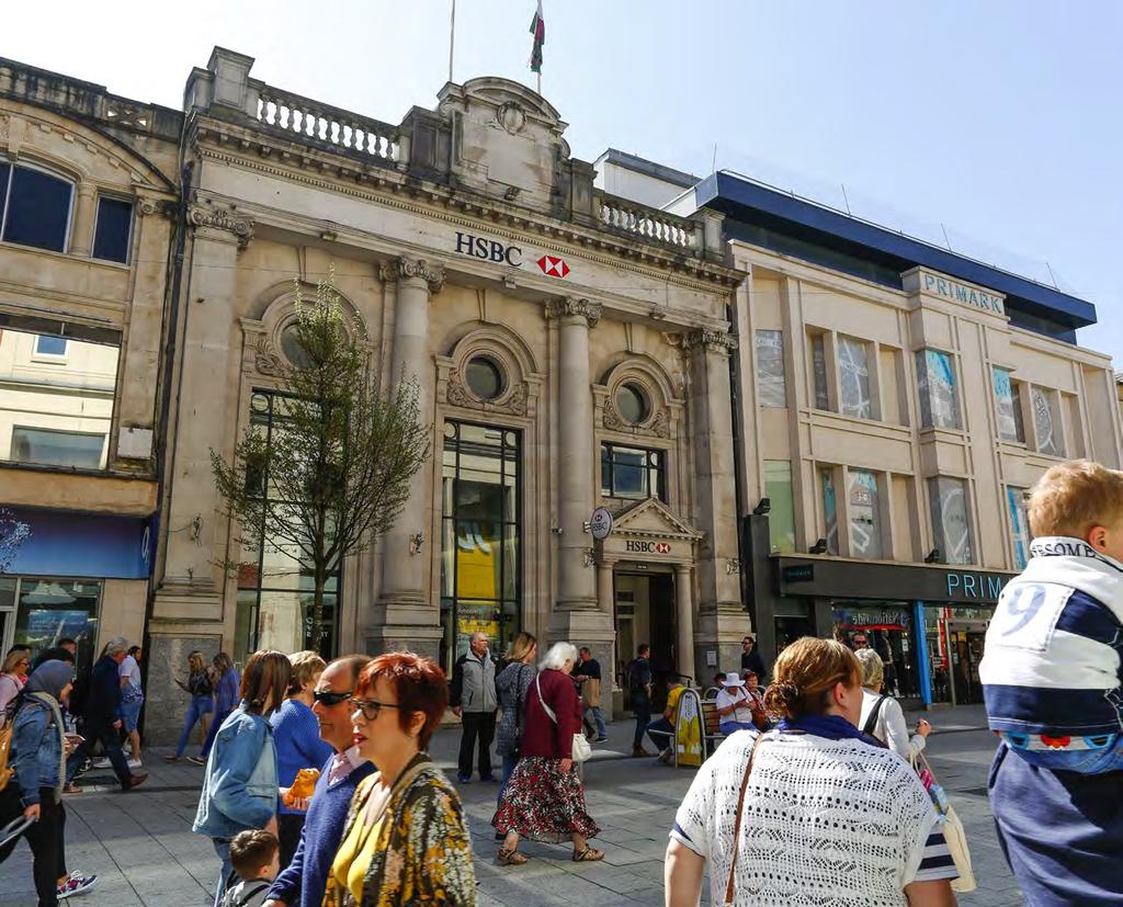 RETAIL & LEISURE Prime high street bank investment with RPI linked reviews and an unexpired term of 10.