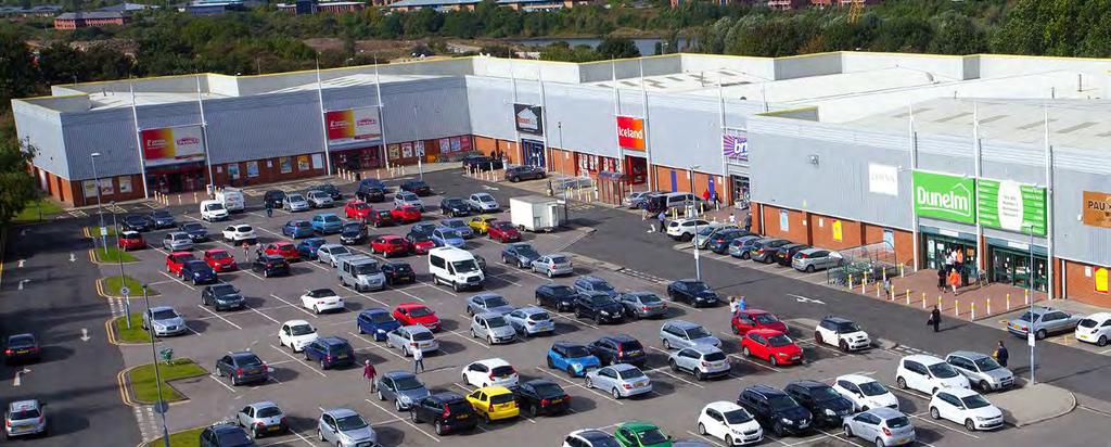 with excellent rental growth prospects PALLION RETAIL PARK,