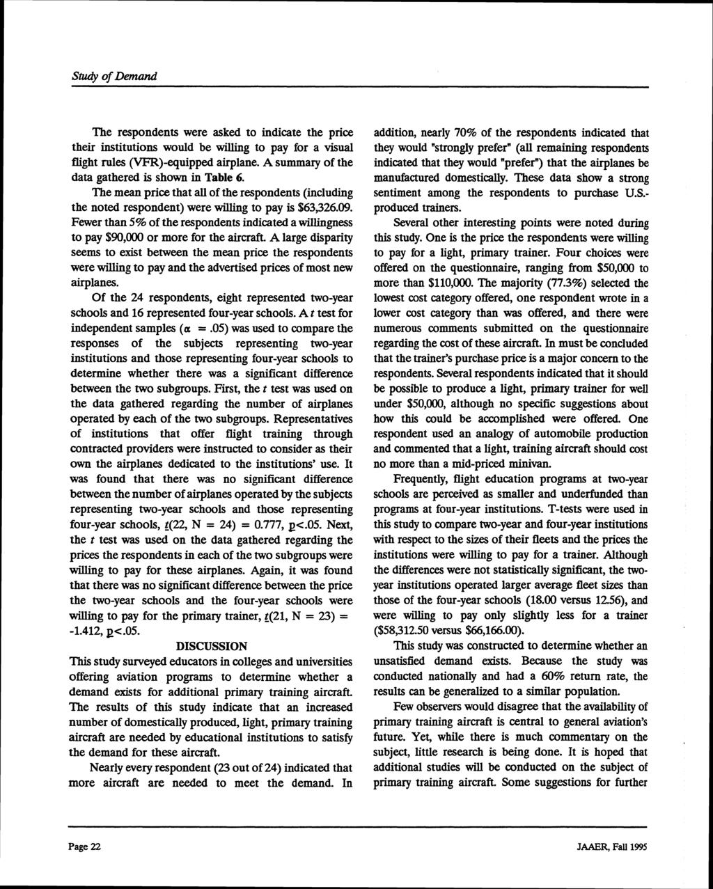 Journal of Aviation/Aerospace Education & Research, Vol. 6, No. 1 [1995], Art.
