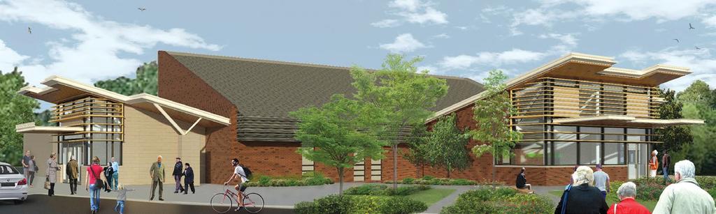 rebuilt to offer the following enhancements: The Seniors Centre will continue to operate throughout construction, using an alternate entrance.