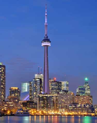 CN Tower Walk, stomp, or dance on the glass floor located 1,122 feet above the ground.