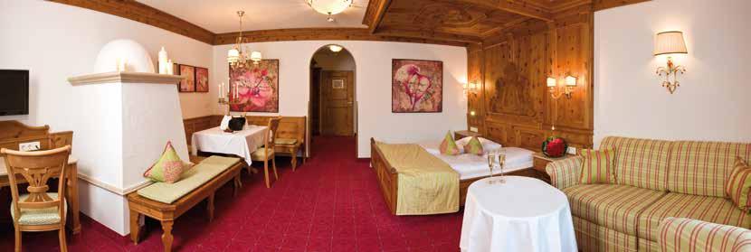 DREAM LIVING A WARM AND FUZZY FEELING FOR YOUR SOUL Comfortably furnished rooms and suites in a Tyrolean country house style will make