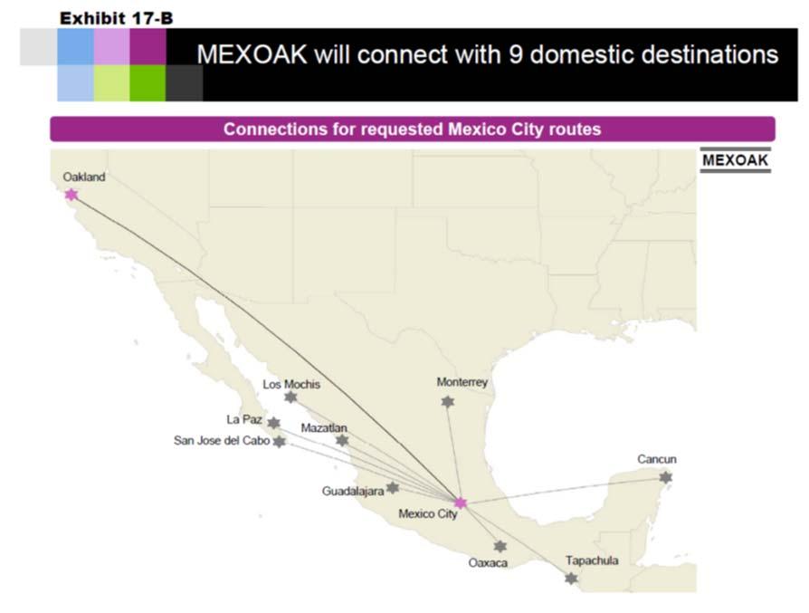 More than Half of Volaris' Proposed Connections Are Excessively Circuitous Docket OST-2015-0070 Exhibit