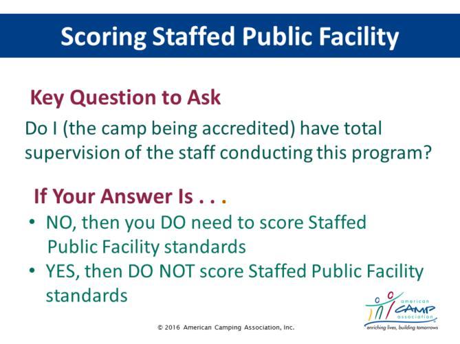 Scoring Staffed Public Facilities [animation] State Now we are moving on to discuss staffed public facilities.