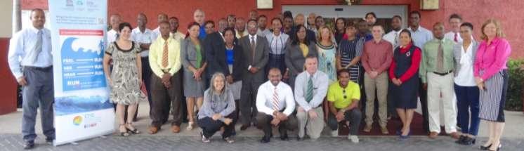 Caribbean Tsunami Information Center Established in 2013 thru an MOU between UNESCO and Govt.