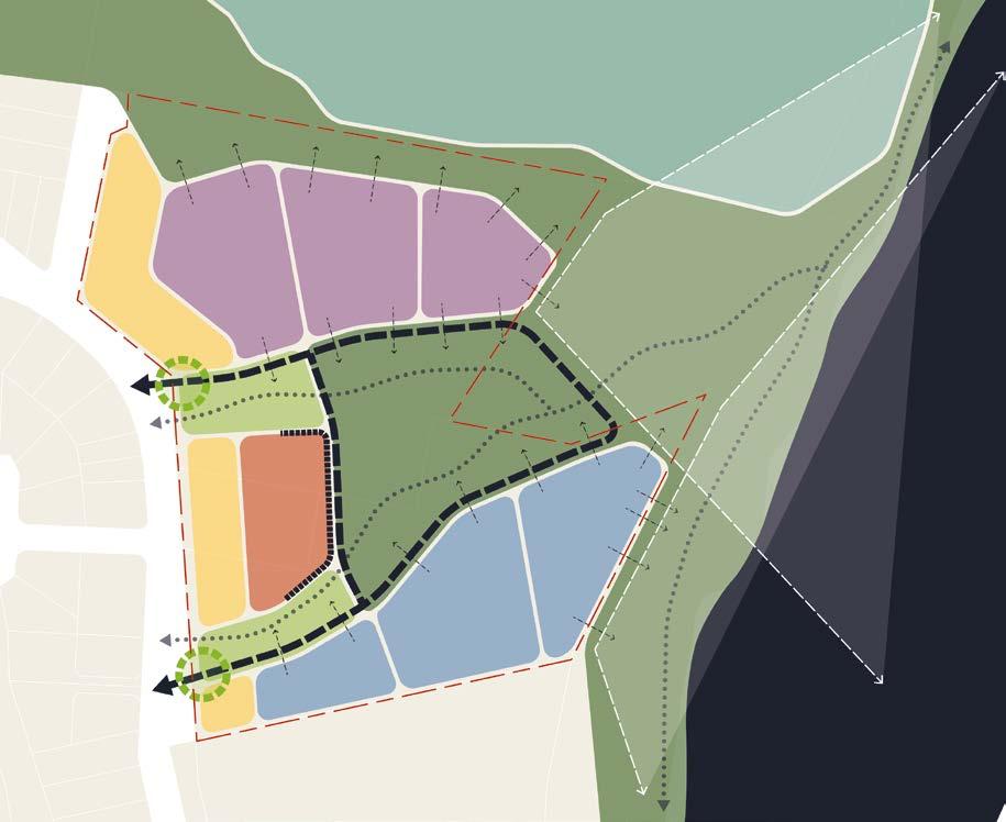 LONG POCKET PRECINCT PROPOSED USE A Focus for Research and Industry Partnerships Existing Golf Course BENEFITS OF THE MASTER PLAN KEY FEATURES 2 storeys 3-4 storeys 6 storeys 8 storeys Tarcoola Track
