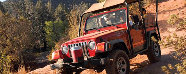 Adventures By Disney Itinerary: Day 2 Canyons and Cowboys Jeep Tour Gear up for an off-road trek into the majestic canyons of Dry Creek Basin!