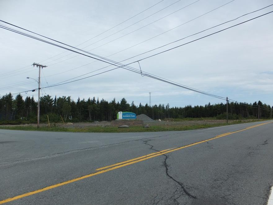 Current Business Park Development Figure 2-7 Highway 1 Entrance, Uniacke Business Park The Mount Uniacke site is unserviced.