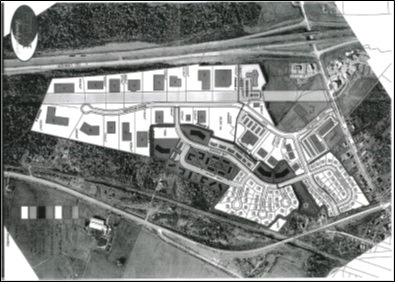 Commercial and Industrial Parks Overview Figure 3-10 Stewiacke River Crossing Site Plan currently active with single family homes recently constructed and marketed.