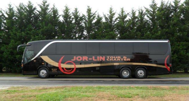 Jor-Lin will provide transportation on their 56 Passenger Luxury Coach by SETRA The ultimate in comfort for groups of up to 56 passengers. These models offer an exceptionally comfortable ride.