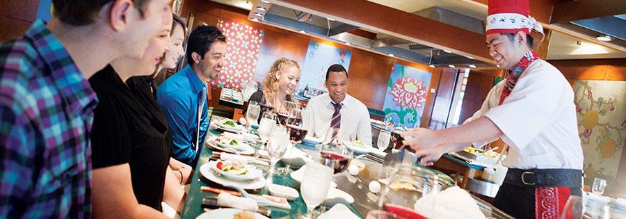 Specialty Dining Packages Available Service Charges for Dining in the Specialty Restaurants Ranges from $24.95 to $29.