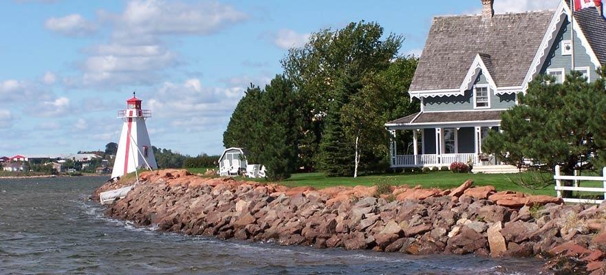 Charlottetown, Prince Edward Island Friday, October 12 8 am to 5 pm Opulent clapboard villas lead the way towards Charlottetown's beautiful Victoria Park.