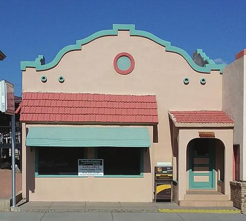 543 MAI STREET DELTA, COLORADO HISTORIC DOWTOW BUILDIG PROPERTY FEATURES Spanish style building with great store front Private office, large office/work area/ restroom and breakroom Large shop area