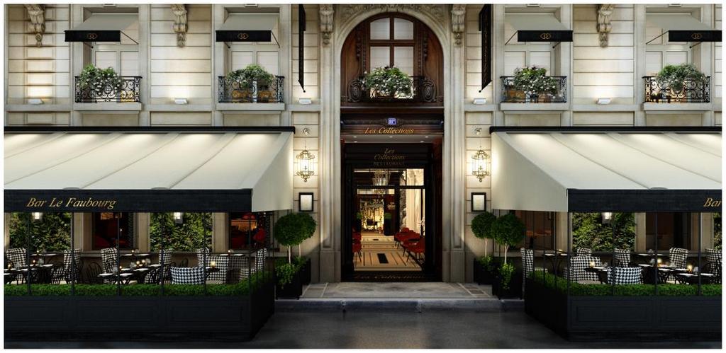 - Hotel SOFITEL luxury Faubourg Saint Honore (Paris) Didier Gomez did the renovation of the 220