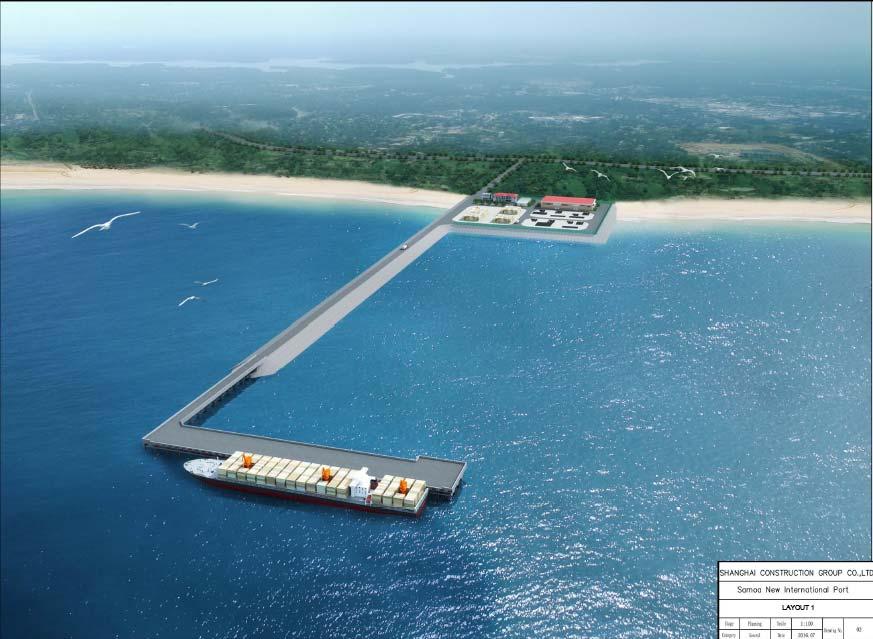 Development of new port