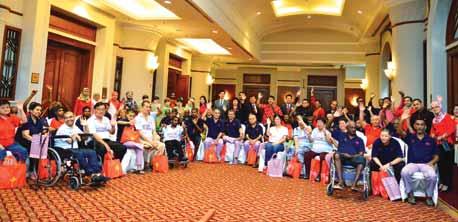 ANNUAL REPORT OUR SOCIAL RESPONSIBILITY CALENDAR 04 FEBRUARY Putrajaya Marriott Hotel and Palm Garden Hotel held a Chinese New