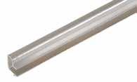 PANEL EXTRUSION Length: 2400mm Aluminium finish Pack size: 300 lengths A Aluminium 190900 b l Aluminium 190901 A -