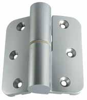 Satin Chrome Mounting: Screw Fix, Hold Open or Hold Closed 21 11 41 6