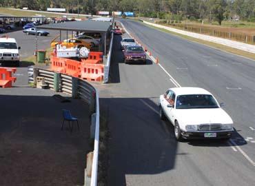 Held at Queensland Raceway, Willowbank, there is a compulsory briefing before anyone goes on the track.