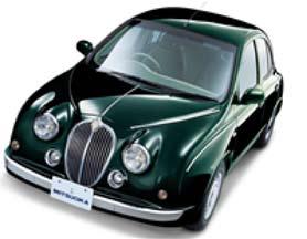 Jaguar MkII Immitation Quirky Japanese firm Mitsuoka has shown off
