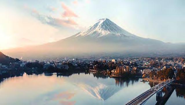 Friday 16 November Today we will leave the city taking a day excursion to the Fuji Five Lakes, a highland area at the base of Mt Fuji, outside, and an ideal viewing spot - weather permitting of