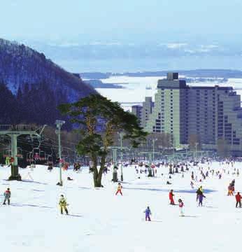 Stay in Ski-in, ski-out resort hotel Listel Inawashiro