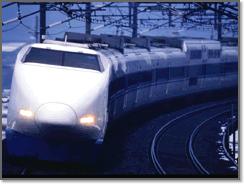 High-speed Network in JNR SHIN-KAN- SEN New Track Line Series 0