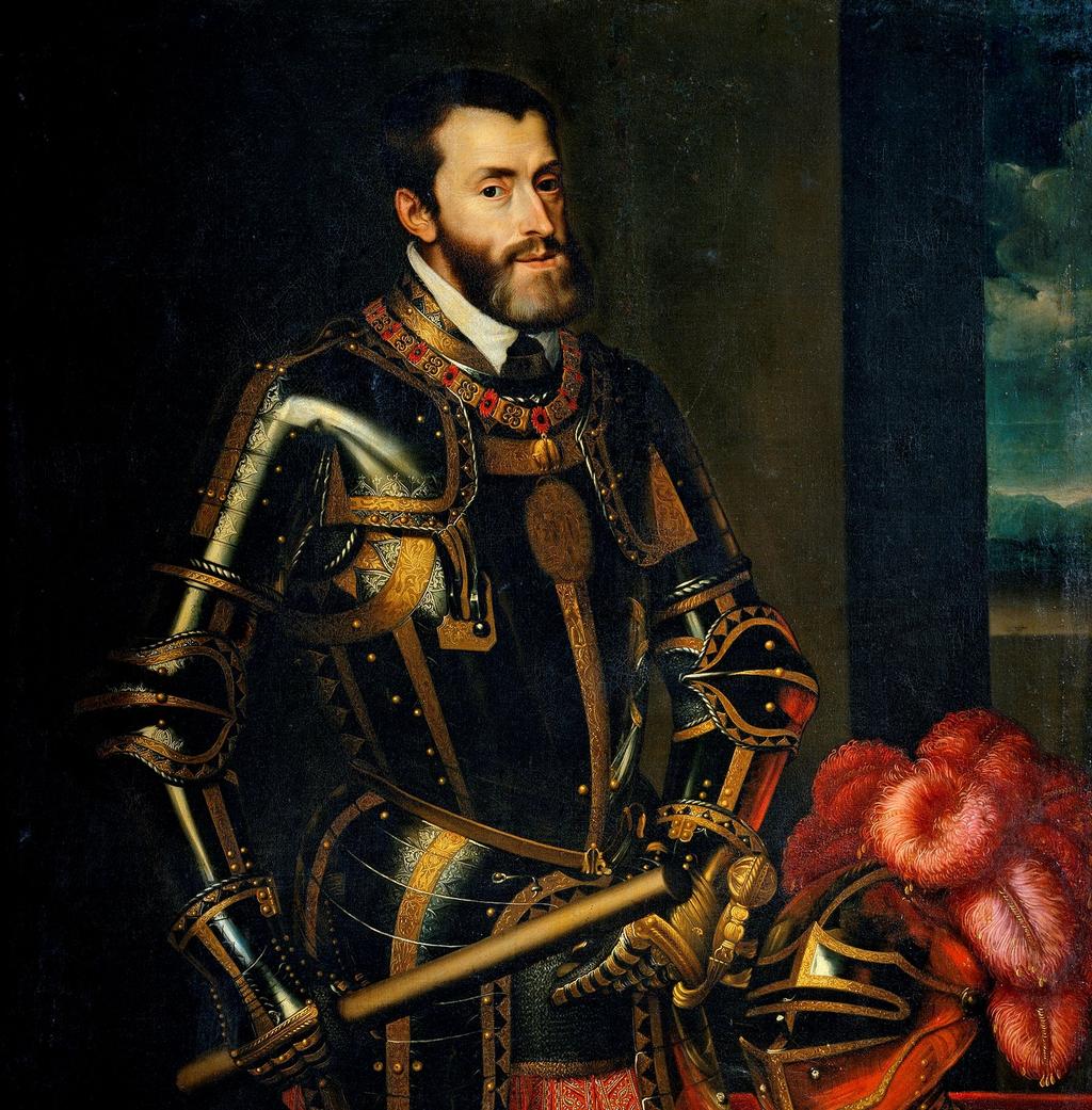 Charles V - Retired gradually 1554-56 to