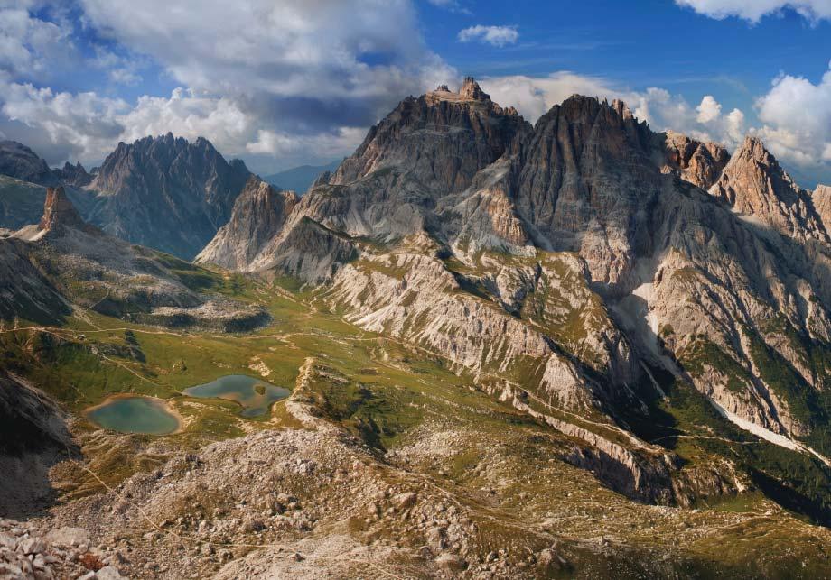 Activity Level: Recreational Duration: 6 Days/5 Nights Spectacular Alpine Hideaway Experience the Dolomites The Dolomites stunning peaks have drawn foreign mountaineers for centuries, yet somehow