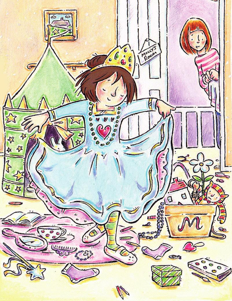 There s an Octopus Under my Bed! Molly didn t like tidying up. On Monday, Molly was playing in her room when her mother said, Molly, tidy up! But she was too busy being a princess.