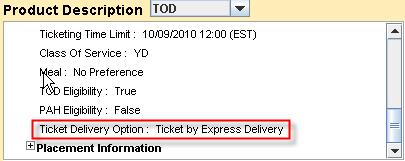 charge): The Booked Products screen will illustrate the actual ticketing