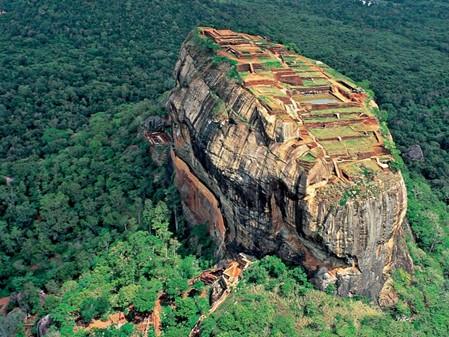 Sigiriya, a giant granite monolith, is an unforgettable site.