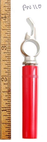 PN110 Picnic corkscrew with a red sheath
