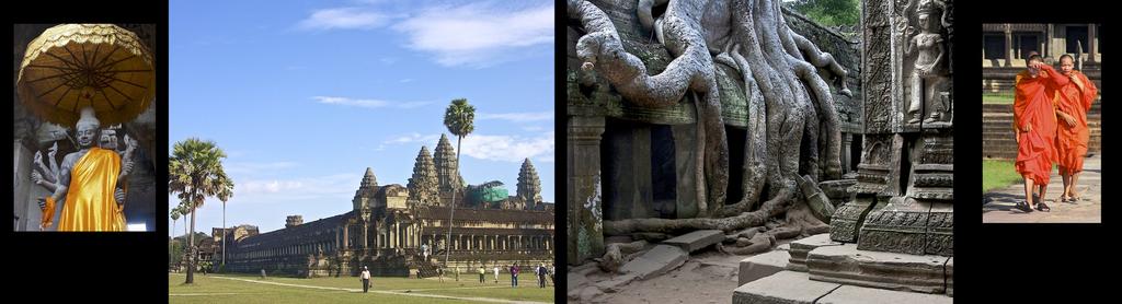 A Cruise Down The Mekong A Cruise Down The Statue of Vishnu, Angkor Wat Mekong