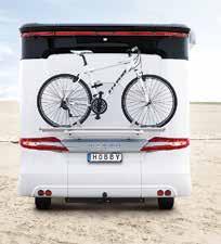 Alloy rims Sporty types can also equip their Hobby motorhomes with alloy rims an