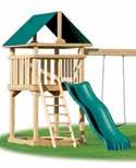 playsets Deluxe Wooden Playsets Choose A Tower (add slides and access) Cliff Climb w/tarp.