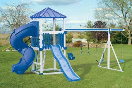 playsets Economy Turbo $4084 Total Blessing, super helpful, installed playset in the pouring rain!