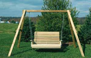 outdoor furniture Hanging Swing Frame $144